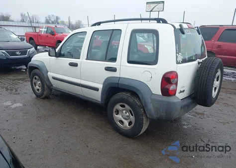 2006 Jeep Liberty Sport z USA, uszkodzony, nr VIN 1J4GK48K46W224099